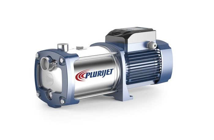 1052730 Pedrollo PLURIJET 3/130 Самовсасывающий насос 1,1 кВт, 7,8 м3/ч, напор 49 м