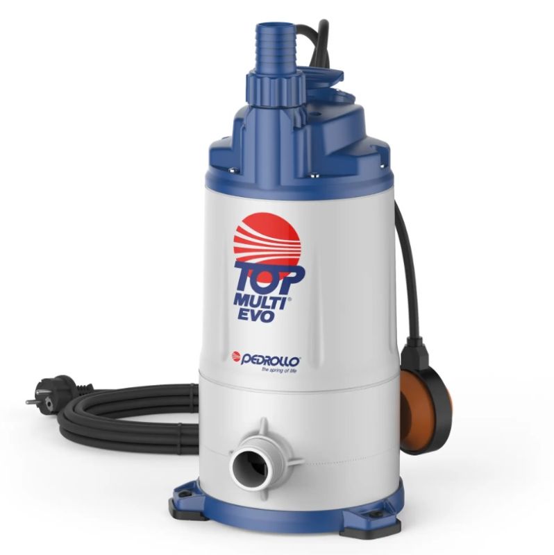 48TPM060A1U Pedrollo погружной дренажный насос TOP-MULTI-EVO 4,5 м³/ч, напор 26 м