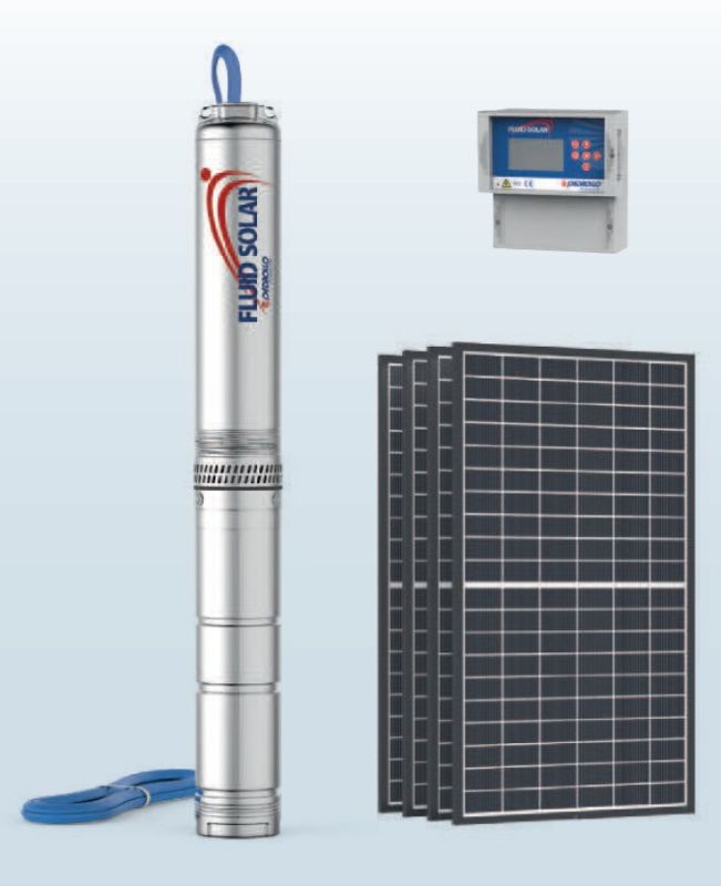 49M4FS407A Pedrollo FLUID SOLAR 4/7 — 1,5 кВт, 7,2 м³/ч, глубина погружения 100 м