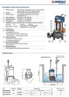 Pedrollo ZXm 2/30-GM (48SDZX230A1SJR) занурювальний дренажний насос 19,2 м³/год, 0,55 кВт, кабель 5 м