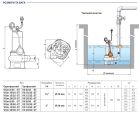 48SGV96C0A1U Pedrollo VXm 15/35-ST Дренажно-фекальний 30 м³/год, напір 15 м, 1,1 кВт