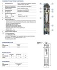 484SK40A1 Pedrollo DAVIS глубинный насос 3 м³/ч, напор 75 м, 0.75 кВт