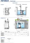 48TPM370A1U Pedrollo TOP-MULTI 5 — Погружной дренажный насос, 0,75 кВт, 7,2 м³/ч, напор до 41 м