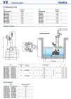 Pedrollo VX 20/50 (48SGV91E2AU) погружной дренажный насос 1,5 кВт 45 м³/ч напор до 13,5 м кабель 10 м