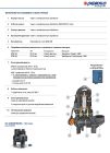 Pedrollo VXC 15/65 (48SGV9861A) — погружной дренажно‑фекальный насос 51 м³/ч, проход 65 мм