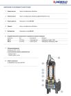 48SGM970IA Pedrollo BC 75/50 — Погружной дренажный насос 138 м³/ч, 5,5 кВт, чугунный корпус