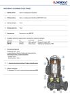 48SGVP980DE Pedrollo VXC4 100/80 — фекально-дренажный погружной насос, 240 м³/ч, напор до 15 м, 7,5 кВт