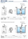 48TXV12AU Pedrollo RX 2/20 — погружной дренажный насос, 10,8 куб.м/ч, нержавеющая сталь