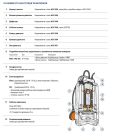 RX 5/40 (48TXV25AU) Pedrollo Погружной дренажный насос 1,1 кВт — 22,8 м3/ч, напор 13 м