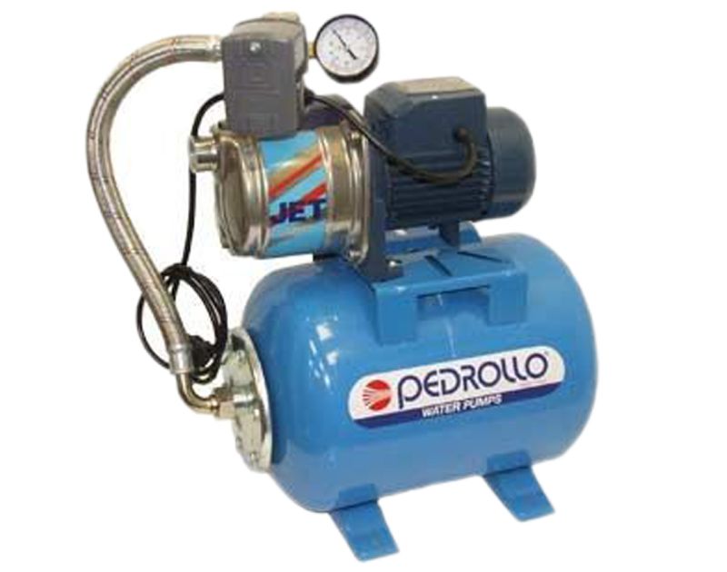 Pedrollo JCRm 15M — насосная станция 0,75 кВт, 4,8 м³/ч, напор 46 м